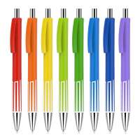 Wholesale plastic ballpoint Personalized pen with custom logo for brand or name printing caneta personalizada