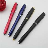 High end heavy metal fountain pen custom logo promotional fountain pen