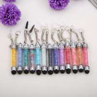 multicolor crystal bling stylus pen , touch pen for Iphone